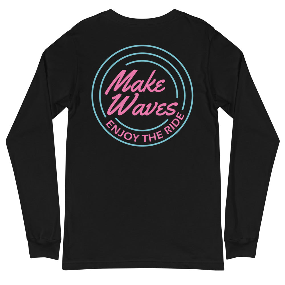 MakeWaves (Retro) Long Sleeve (Unisex)