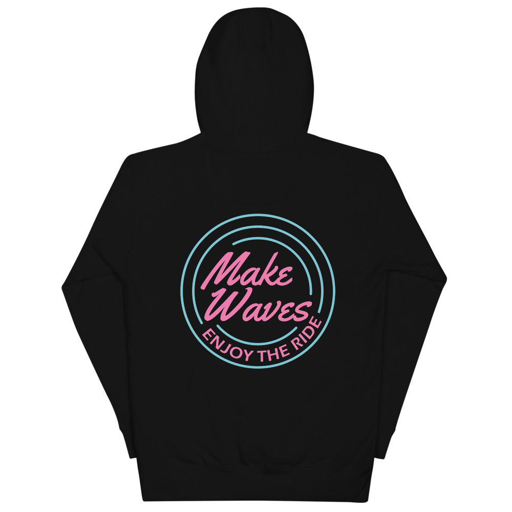MakeWaves (Retro) Hoodie (Unisex)