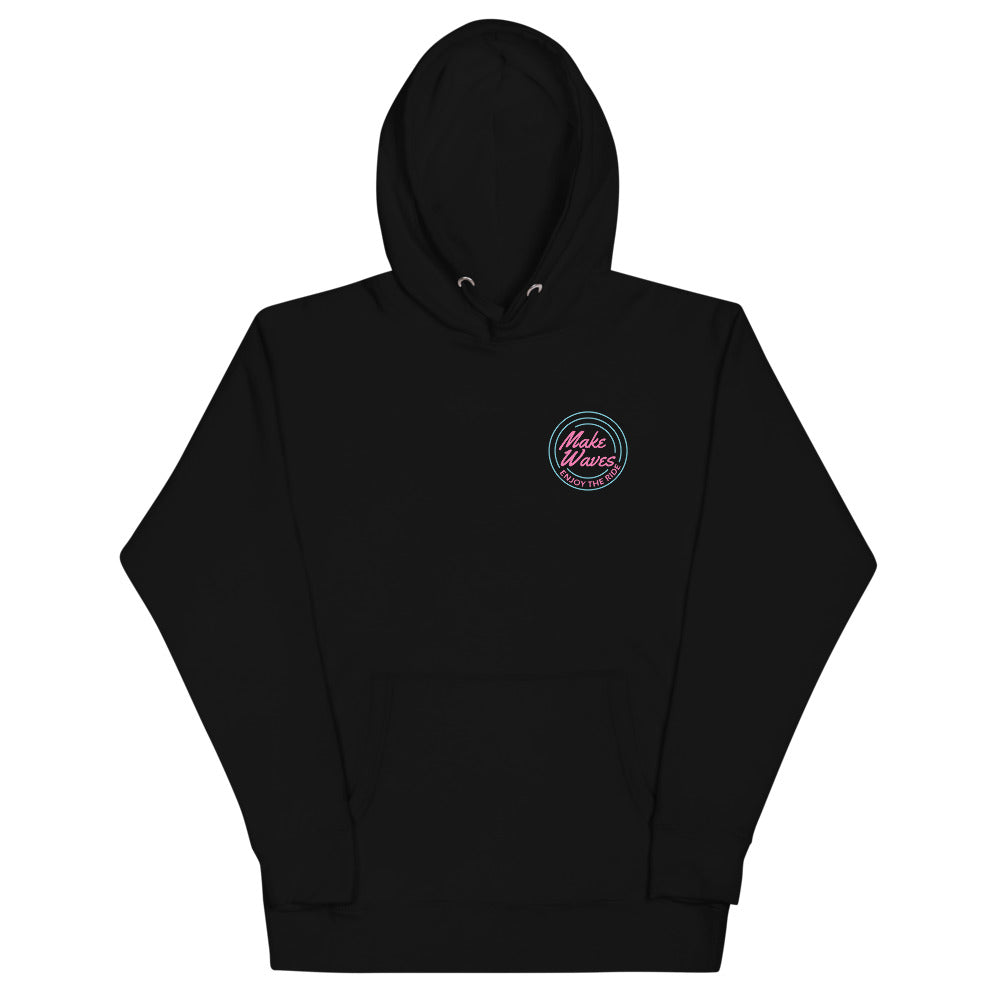 MakeWaves (Retro) Hoodie (Unisex)