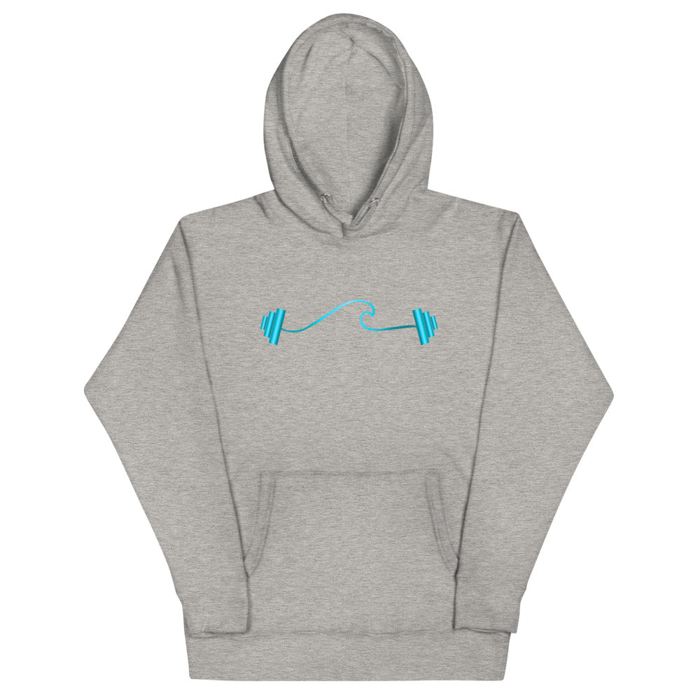 MakeWaves (Blue Wave) Hoodie (Unisex)