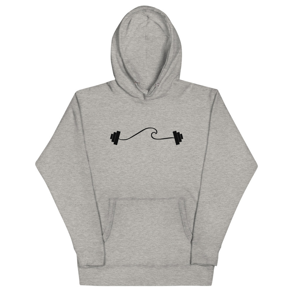 MakeWaves (Black Wave) Hoodie (Unisex)