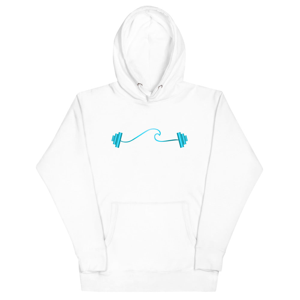 MakeWaves (Blue Wave) Hoodie (Unisex)